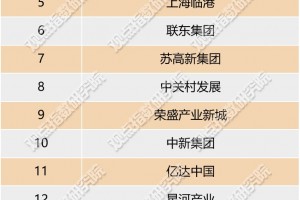 3月我国工业地产TOP20陈述·观念月度指数”